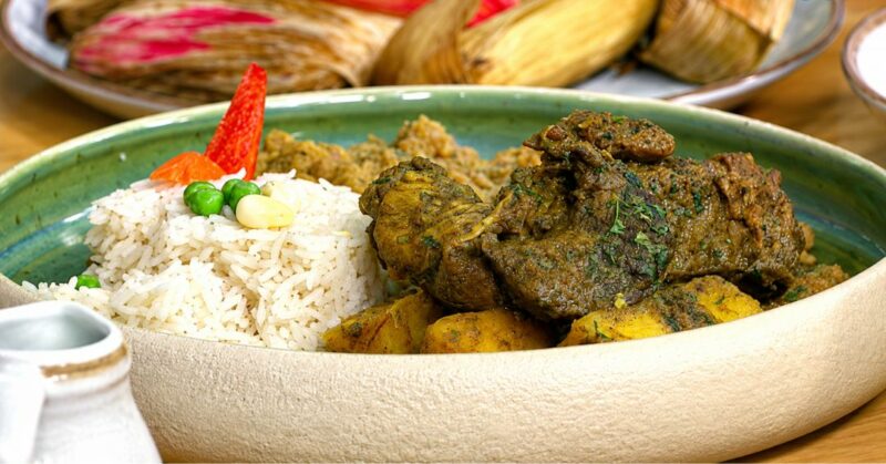 El restaurante La Isla Escondida presentó una feria de comida criolla con pachamanca, ceviche y lomo saltado, con 20% de descuento para televidentes.
