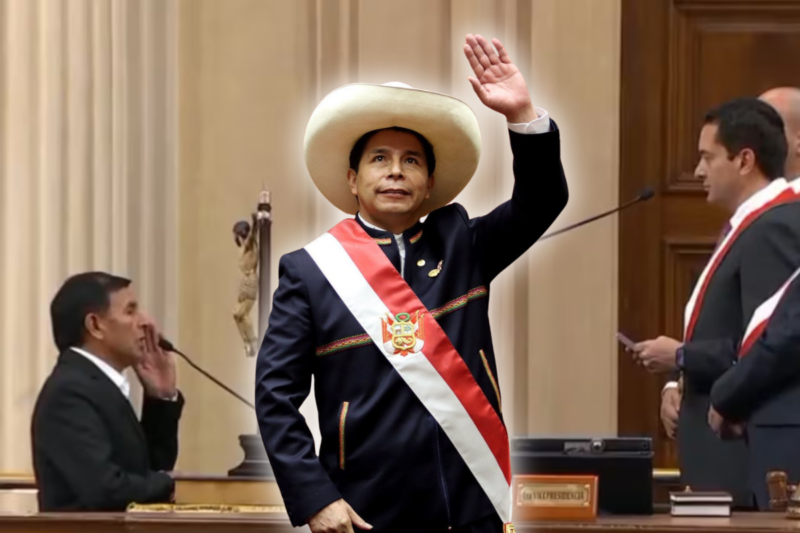 José Mercedes Castillo Terrones juró como senador y pidió libertad para Pedro Castillo durante ceremonia de instalación del nuevo Congreso