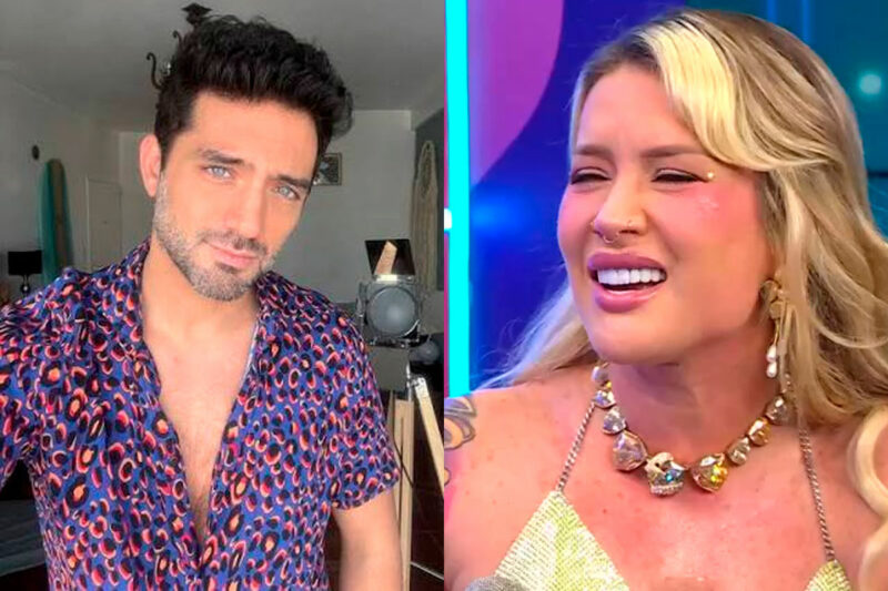 Leslie Shaw conversando con Magaly Medina sobre Pablo Heredia y las influencers