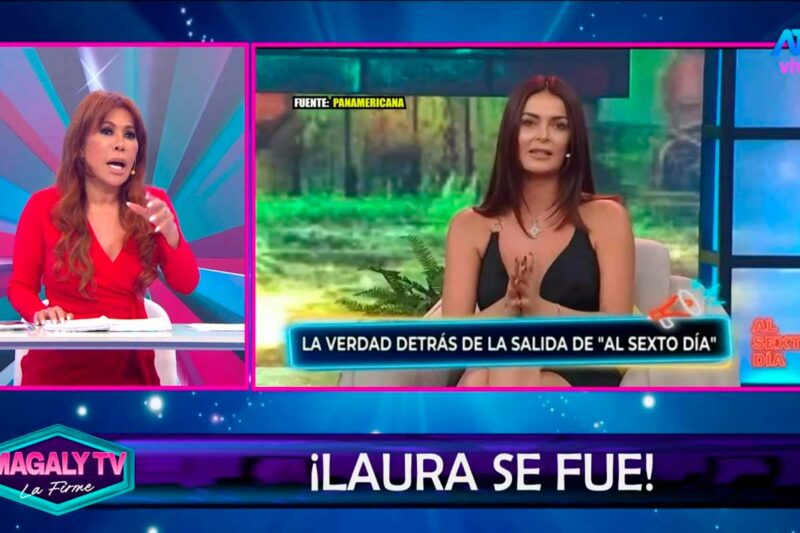 Magaly Medina critica la salida de Laura Spoya de la televisión peruana
