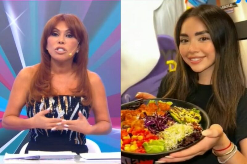 Andrea Quesada durante entrevista sobre la transformación de su pollería familiar
