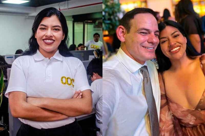 Cono quién es Leslie Echevarría, la novia de Mark Vito Villanella