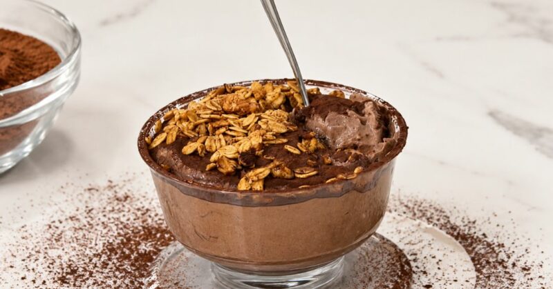 mousse chocolate proteico Maricucina