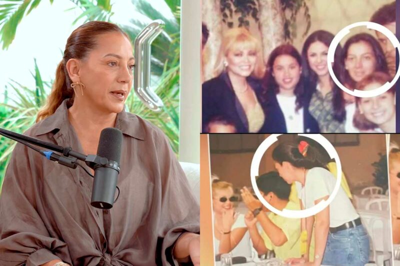 Pati Lorena durante su confesión en el podcast de Magaly Medina donde habló de su vida en Estados Unidos.