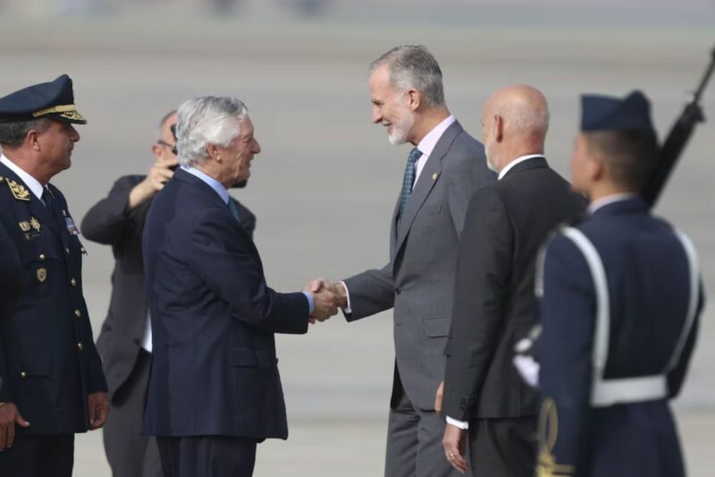 Rey Felipe VI ya está en Perú para la toma de mando de Keiko Fujimori este 28 de julio