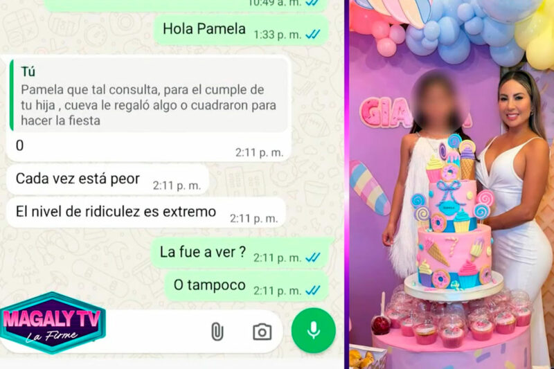 Magaly Medina critica la ausencia de Christian Cueva en el cumpleaños de su hija menor