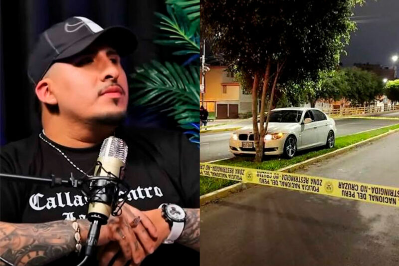 Productor musical Flow de la fama baleado en la avenida La Marina en el Callao