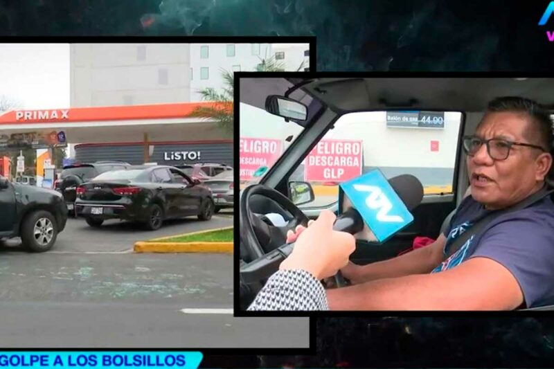 Conductores sufren por alza de precio de los combustibles