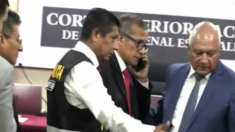 Amado Enco, exprocurador anticorrupción, durante entrevista sobre el fallo del Tribunal Constitucional en el caso Ollanta Humala.