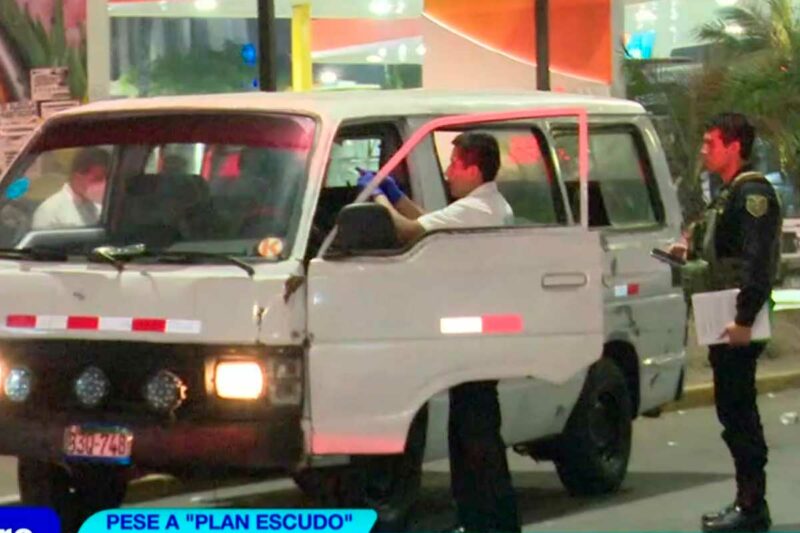 Bus de la línea 41 con impactos de bala en Villa El Salvador tras ataque de extorsionadores pese al Plan Escudo en Lima