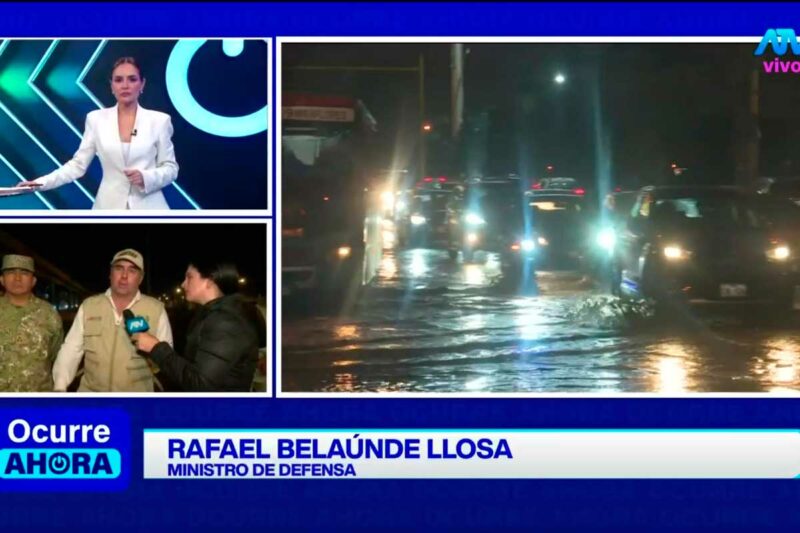 Ministro de Defensa se pronuncia sobre probabilidad de declaratoria de emergencia