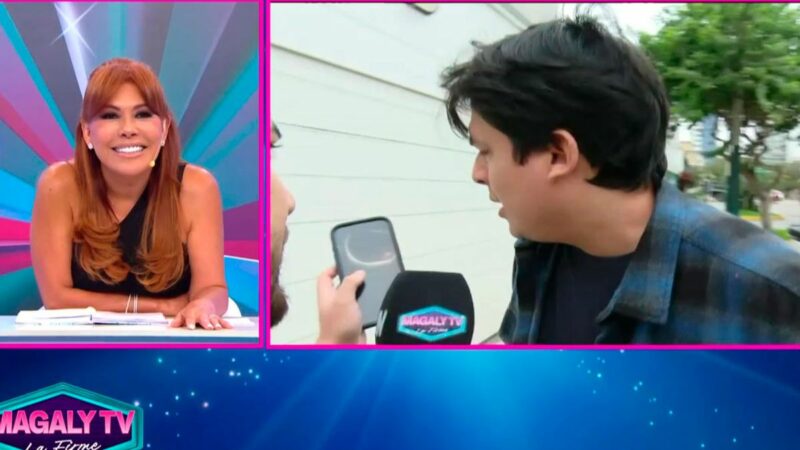 Curwen y su novia aparecen en imágenes comentadas por Magaly Medina