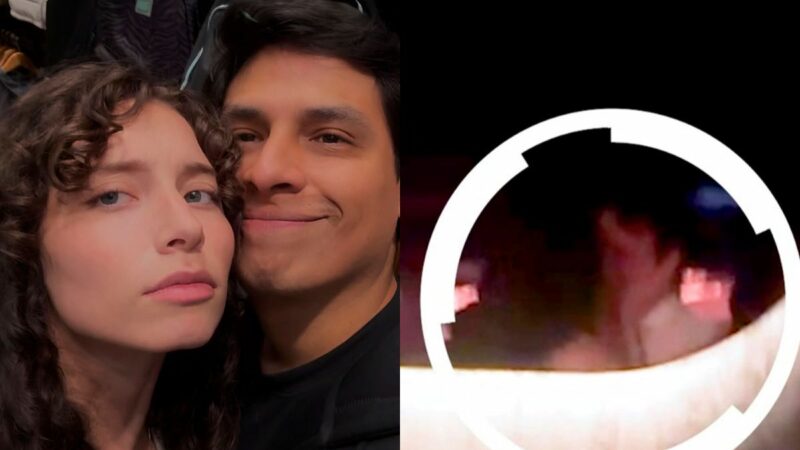 Curwen comenta imágenes de Carla Campos con un joven