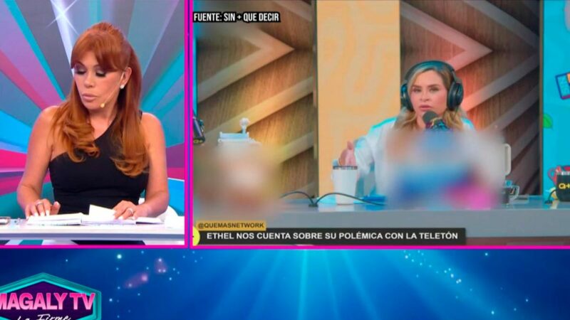 Ethel Pozo explica los motivos de su exclusión de la Teletón