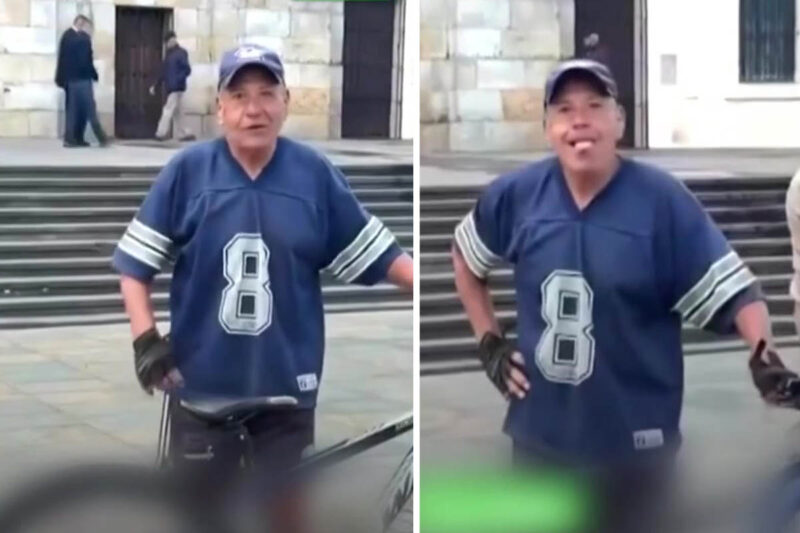¡Indignante! Sujeto en bicicleta persigue a joven para acosarla sexualmente
