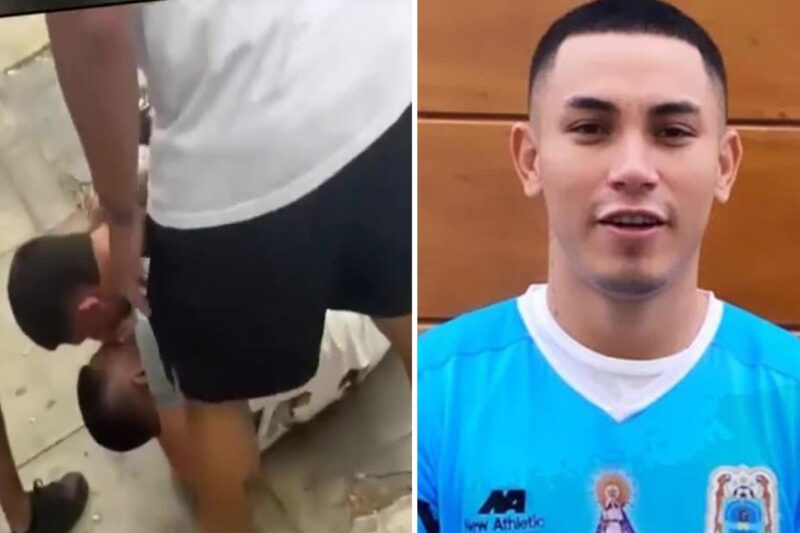 ¡Escándalo! Jean Deza protagoniza pelea callejera en San Miguel