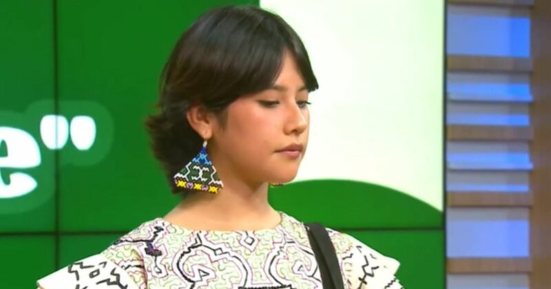 El desfile de moda étnica Shipibo-Konibo llegó al set de 'Así de simple'