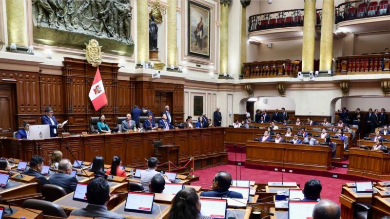 facultades legislativas, inseguridad y fenómeno de El Niño