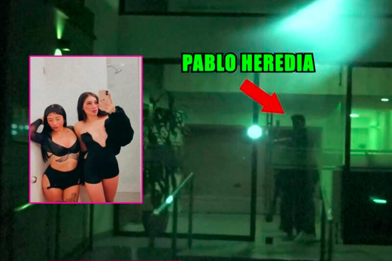 Pablo Heredia junto a dos jóvenes durante la madrugada en Barranco