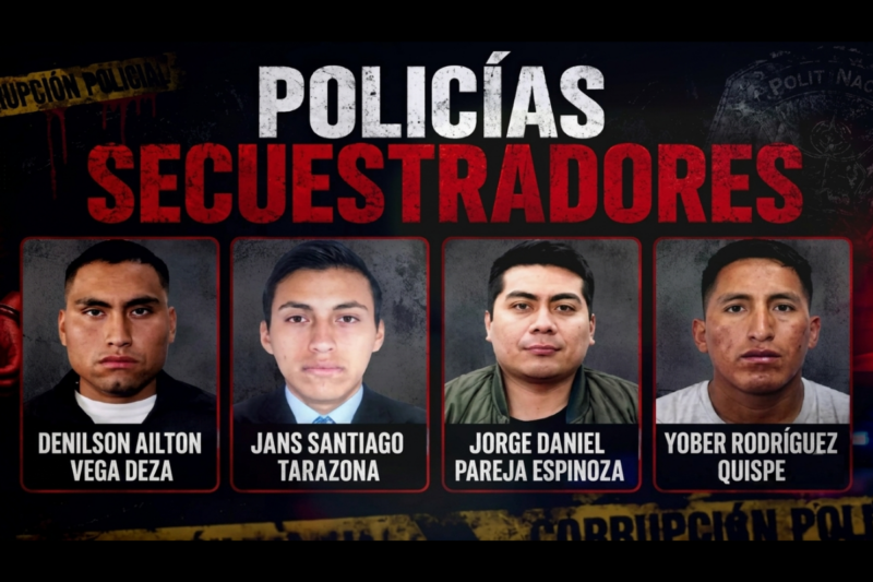 Cuatro policías investigados por secuestro y robo a estudiante quedaron en libertad
