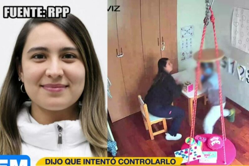 La indignante explicación de la psicóloga acusada de agredir a menor: "Quise evitar que empiece su crisis"