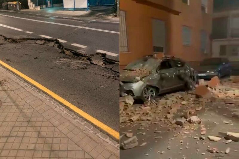 Sismo de 5.2 grados golpeó el sur de España