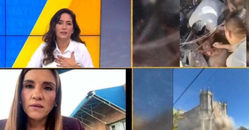 Periodista colombiana revela la magnitud del desastre: “Hay más de 1,200 heridos y 1000 desaparecidos”