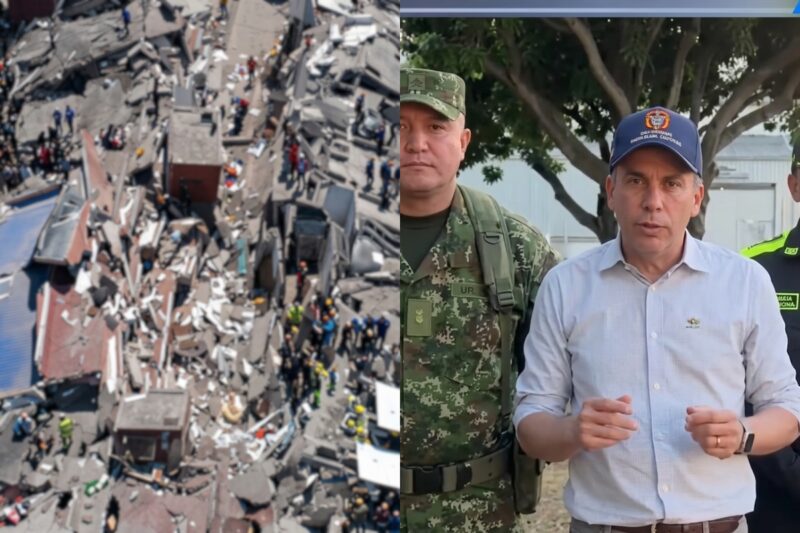 Entre escombros, sin servicios básicos y bajo toque de queda: así vive Colombia tras el terremoto