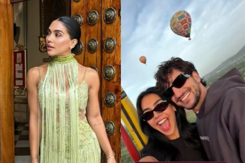 Vania Bludau junto a su nuevo amor Adam Daurier durante su romance